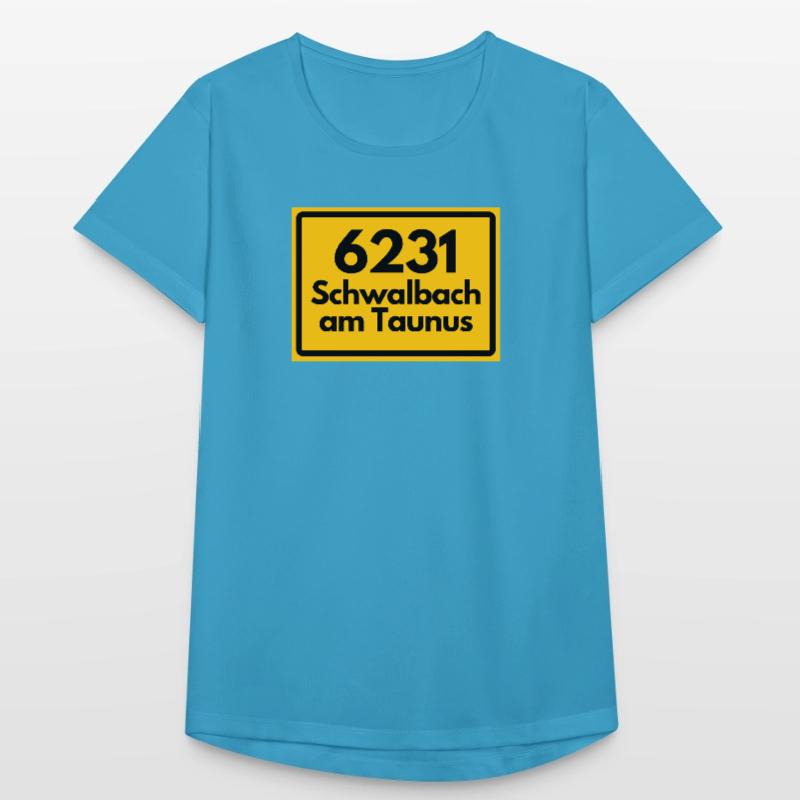 OLD POSTCODE ZIP CODE 6231 SCHWALBACH AM TAUNUS Women's Breathable T-Shirt