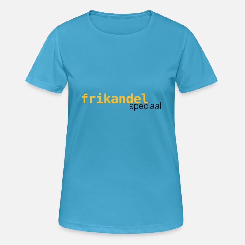 Frikandel speciaal - Women's Breathable T-Shirt - sapphire blue