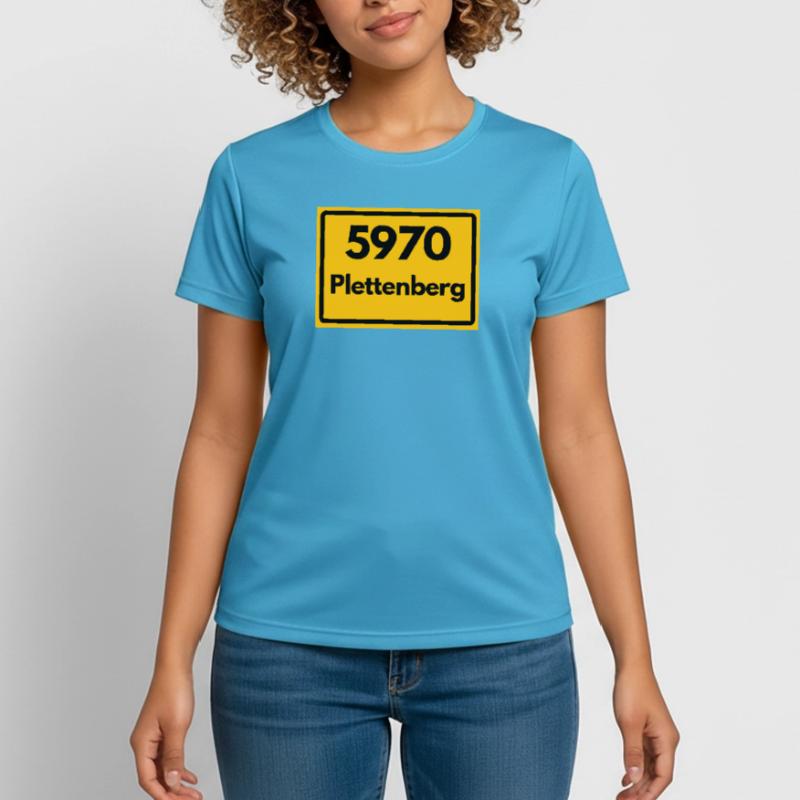 OLD POSTCODE POSTCODE RETRO 5970 PLETTENBERG Women's Breathable T-Shirt