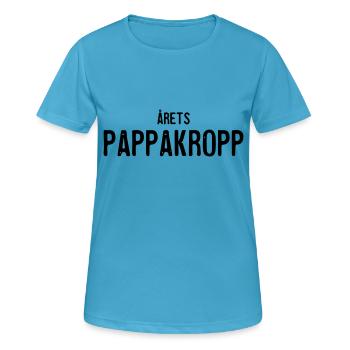 la coupe des papas de cette année - T-shirt respirant Femme - bleu saphir - Devant - AI Model Female 172 dark (172cm)