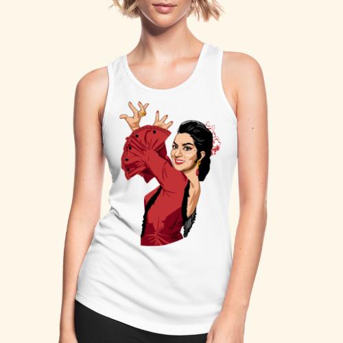 LOLA Flamenca - Camiseta de tirantes transpirable mujer