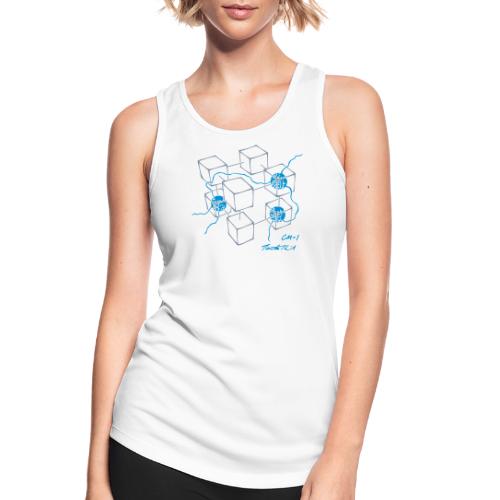 Connection Machine CM-1 Feynman t-shirt logo - Women's Breathable Tank Top