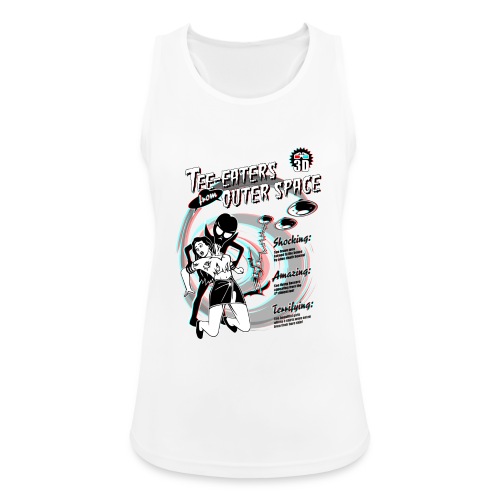 Tea Eaters from Outer Space (3D) - Women's Breathable Tank Top