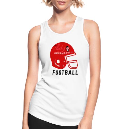 Lucky American Football - Women's Breathable Tank Top