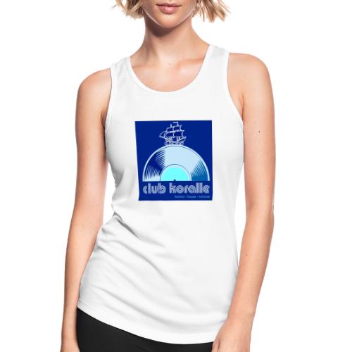 Koralle logo blau - Frauen Tank Top atmungsaktiv