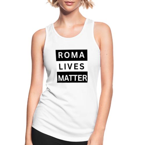Roma Lives Matter - Frauen Tank Top atmungsaktiv