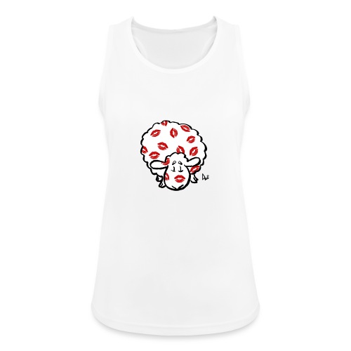 Beso oveja - Camiseta de tirantes transpirable mujer