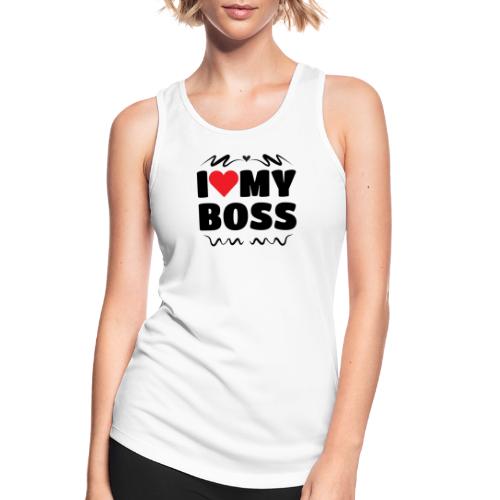 I love my Boss - Women's Breathable Tank Top