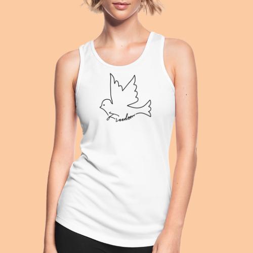 A white dove and peace - Women's Breathable Tank Top