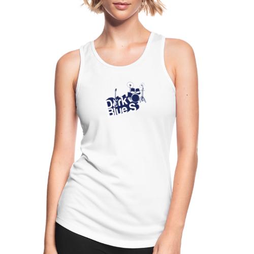 Dark Blue S logo - Women's Breathable Tank Top
