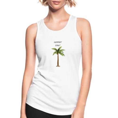 palm tree summer time bogo - Vrouwen tanktop ademend actief