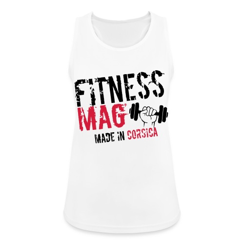 Fitness Mag made in corsica 100% Polyester - Débardeur respirant Femme