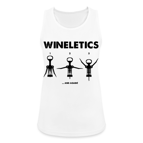 Wineletics - Wine Workout - Frauen Tank Top atmungsaktiv