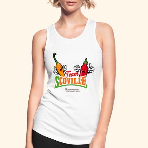 Chili Pepper Fan Merch Design Team Scoville - Frauen Tank Top atmungsaktiv