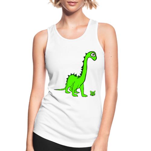 dinosauro - Top da donna traspirante
