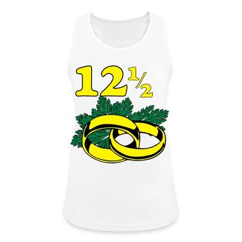 Petersilienhochzeit , Hochzeitstag (25) - Frauen Tank Top atmungsaktiv - Weiß - Vorne - Zoe (177cm)