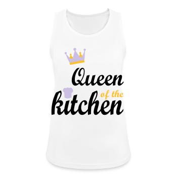 Cook - Women's Breathable Tank Top - white - Front - Zoe (177cm)