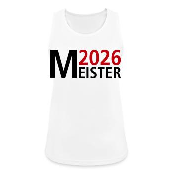 Champion 2026 Championship - Women's Breathable Tank Top - white - Front - Zoe (177cm)