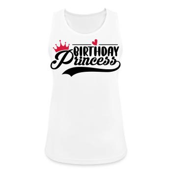 Birthday Queen 12 Happy Birthday - Women's Breathable Tank Top - white - Front - Zoe (177cm)