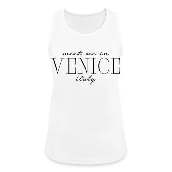 5001 Venise - Débardeur respirant Femme - blanc - Devant - Zoe (177cm)