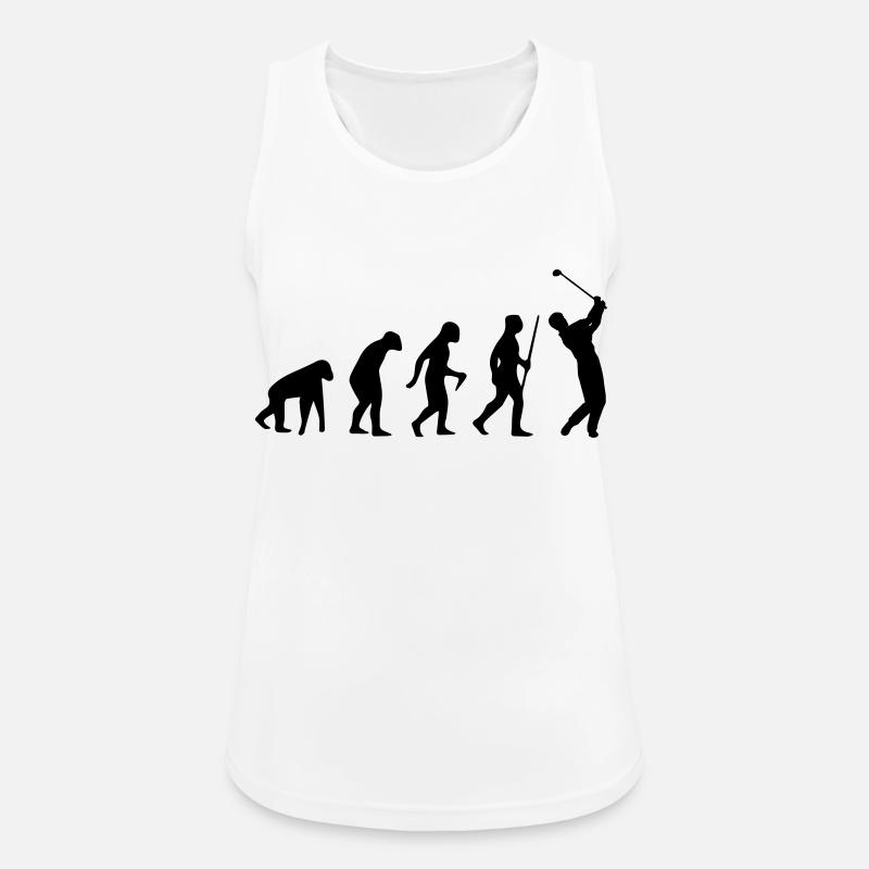 GOLF EVOLUTION - Women's Breathable Tank Top - white