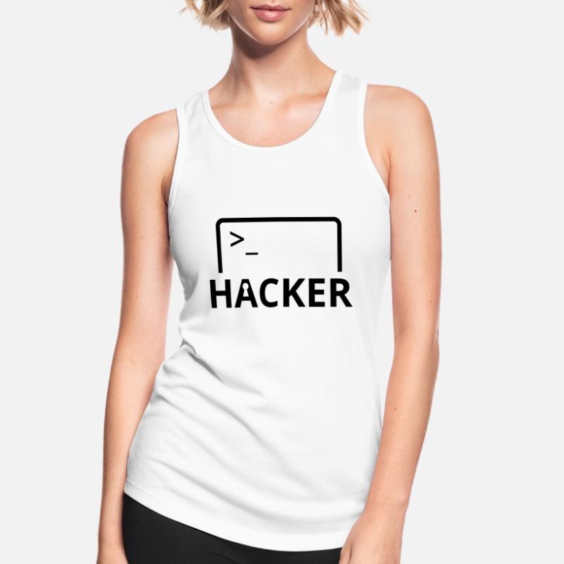 Hacker computer scientist computer programmer Women's Breathable Tank Top