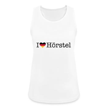 I love Hoerstel - Women's Breathable Tank Top - white - Front - Zoe (177cm)