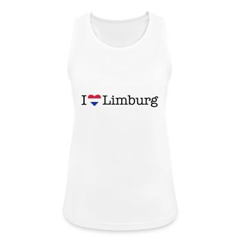 I love Limburg - Women's Breathable Tank Top - white - Front - Zoe (177cm)