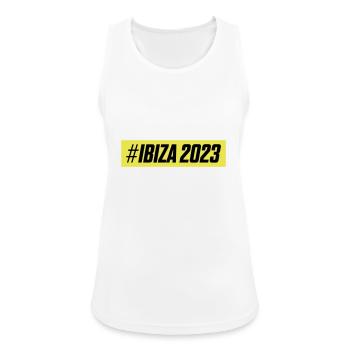 Ibiza 2023 - Débardeur respirant Femme - blanc - Devant - Zoe (177cm)