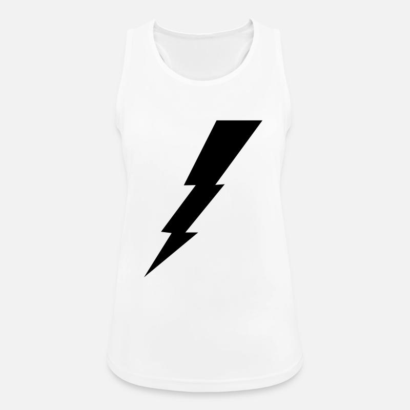 Flash Flash - Women's Breathable Tank Top - white