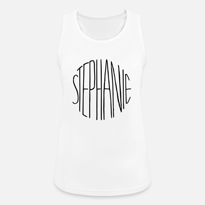 Stephanie - Women's Breathable Tank Top - white