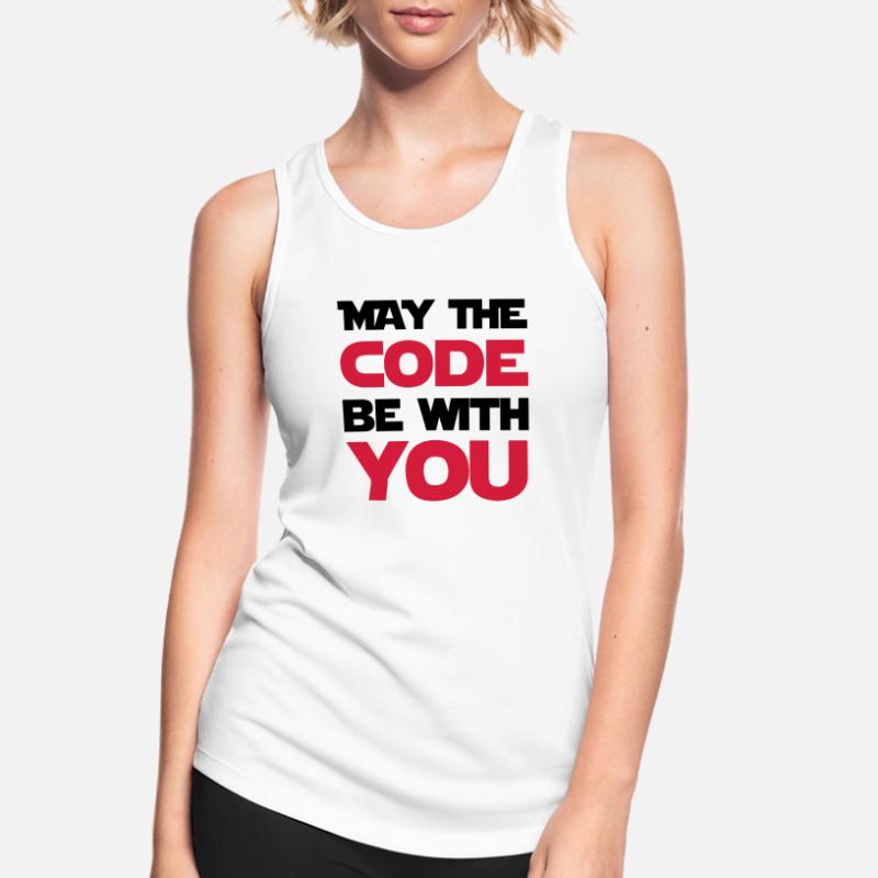 Computer / Developer / Geek / Code / Funny Women's Breathable Tank Top