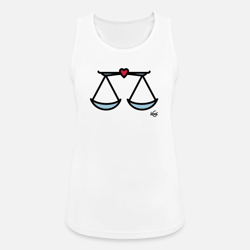 Large scale - Women's Breathable Tank Top - white