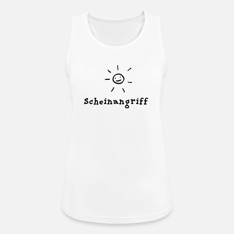 Feint attack - Women's Breathable Tank Top - white