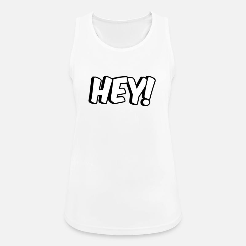 Hey Comic design - Women's Breathable Tank Top - white