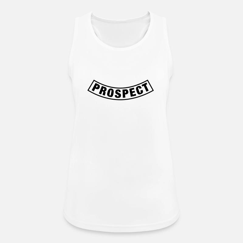 Prospect Batch - Women's Breathable Tank Top - white