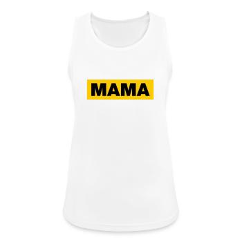 Mom - Women's Breathable Tank Top - white - Front - Zoe (177cm)