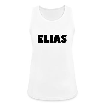 Elias Name - Women's Breathable Tank Top - white - Front - Zoe (177cm)