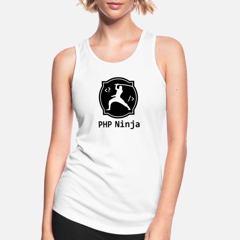 PHP Ninja - PHP Programmierer Coder Nerd Webdesign Frauen Tank Top atmungsaktiv