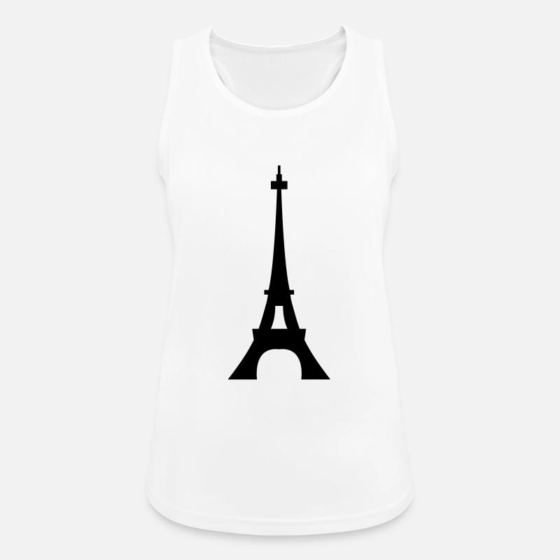 Eiffeltoren / Eiffeltower / Tour Eiffel - Women's Breathable Tank Top - white
