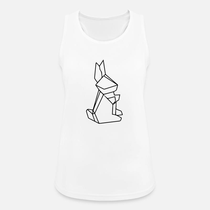 rabbit - Women's Breathable Tank Top - white