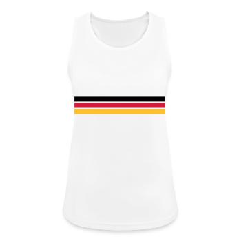 Germany - Débardeur respirant Femme - blanc - Devant - Zoe (177cm)