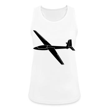 swift s1 - Frauen Tank Top atmungsaktiv - Weiß - Vorne - Zoe (177cm)