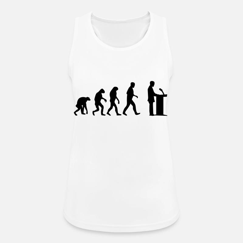 speaker evolution - Women's Breathable Tank Top - white