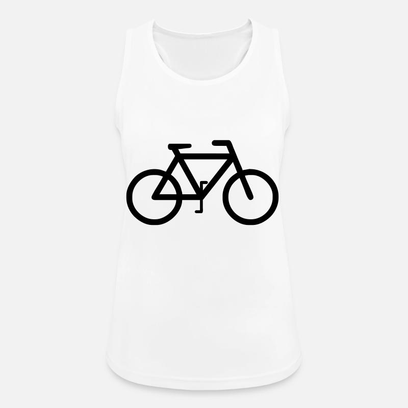 bicyle - Women's Breathable Tank Top - white