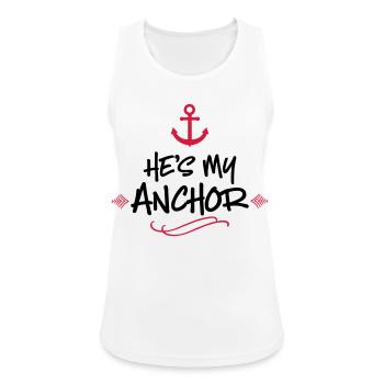 Hochzeit - Frauen Tank Top atmungsaktiv - Weiß - Vorne - Zoe (177cm)