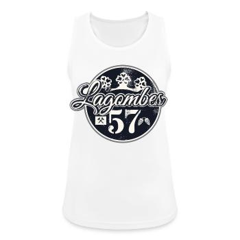 Siegerland Lagombes Lagömbes Mädchen für alles! - Frauen Tank Top atmungsaktiv - Weiß - Vorne - Zoe (177cm)