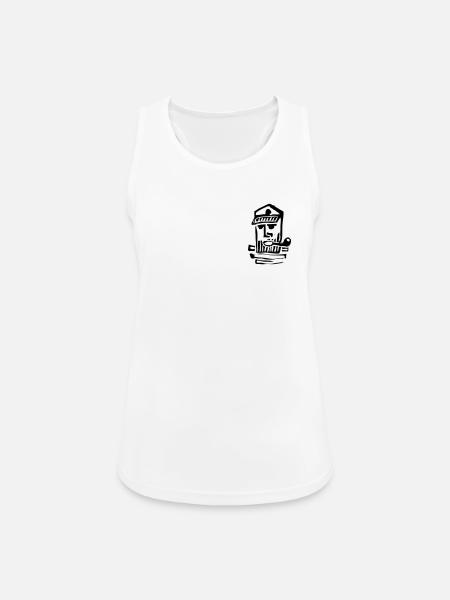 Piep-Grootsnuut - Frauen Tank Top atmungsaktiv - Weiß