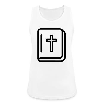 Bibel - Frauen Tank Top atmungsaktiv - Weiß - Vorne - Zoe (177cm)