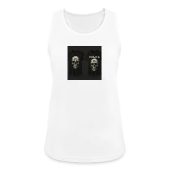 Anfang - Frauen Tank Top atmungsaktiv - Weiß - Vorne - Zoe (177cm)